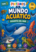Gigantes del Mar: Libro para Colorear Digital – 25 Láminas